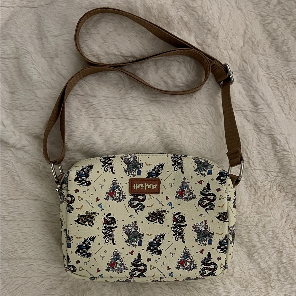 Buckle-Down Harry Potter Four Houses Crossbody Bag